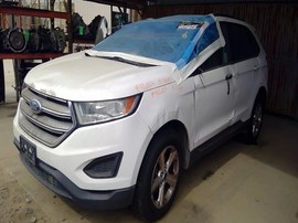 2015 FORD EDGE, WHITE, SE MODEL, 2.0 TURBO, AT. 2WD.   F26337